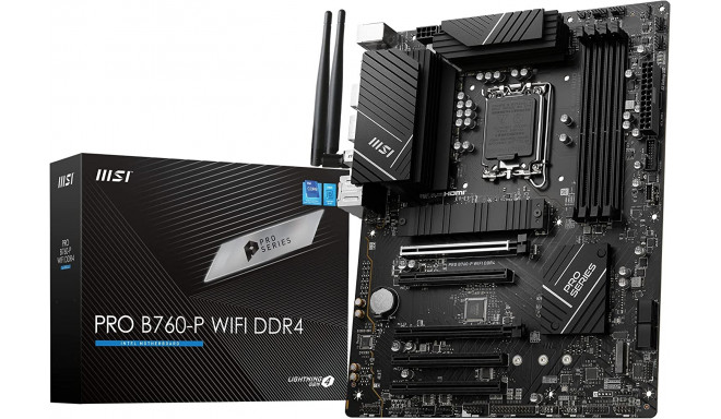 MSI PRO B760-P WIFI DDR4, motherboard - 1700