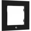 Shelly Wall Frame 1, Cover (black, for Wall Switch)