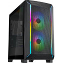 SilverStone SST-FA312Z-BG, Tower Case (black, Tempered Glass)