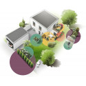Gardena Micro-Drip-System drip irrigation hedges/bushes set, 50 meters, drippers (black, model 2023,