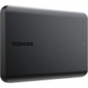 Toshiba Canvio Basics 2022 1 TB External Hard Drive (black, Micro-USB-B 3.2 Gen 1 (5 Gbit/s))