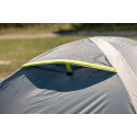 Coleman 3-person dome tent Darwin 4 Plus (grey/light green, with tunnel stem, model 2023)