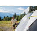 Coleman 3-person dome tent Darwin 3 Plus (grey/light green, with tunnel stem, model 2023)