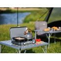 Campingaz Camping Kitchen 2 Grill & Go CV, gas cooker (grey/black, 2x 2kW, model 2023)