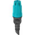GARDENA Micro-Drip-System small end nozzle, 10 pieces (black/turquoise, model 2023)