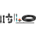 GARDENA Micro-Drip-System drip irrigation set vegetable/flower bed 60m2, dripper (black/grey, model 