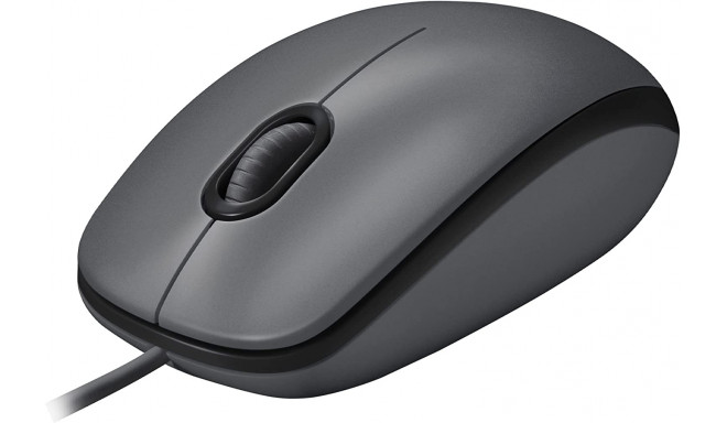 Logitech M100, Mouse (black, compatible with Windows/macOS/ChromeOS/Linux)