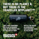 SIGG drinking bottle Traveler MyPlanet "Lighter Plain" 1L (brown)