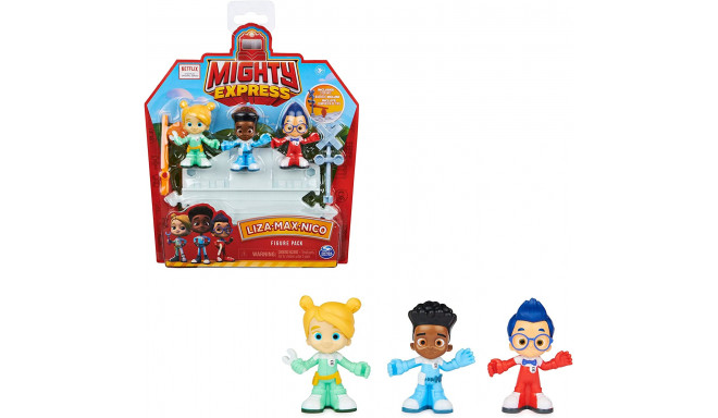 Spin Master Mighty Express Children's Figures Set of 3, play figure