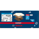 Bosch Expert M480 mesh sanding sheet O 125mm, K320 (50 pieces, for eccentric sanders)