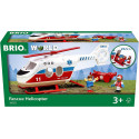 BRIO World Rescue Helicopter Toy Vehicle