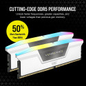 Corsair 64 GB DDR5-5200 Kit, memory (white, CMH64GX5M2B5200C40W, Vengeance RGB, XMP)