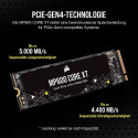Corsair MP600 CORE XT 4 TB SSD - PCIe 4.0 x4, NVMe 1.4, M.2 2280