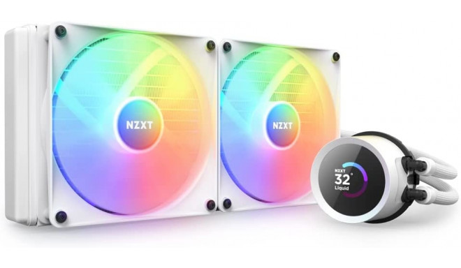 NZXT Kraken 280 RGB 280mm, water cooling (white)