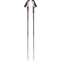 Black Diamond trekking poles Pursuit FLZ S/M, fitness equipment (black/green, 1 pair, 110-125 cm)