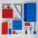 Room Copenhagen LEGO Desk Drawer 4 , storage box (red, knobs)