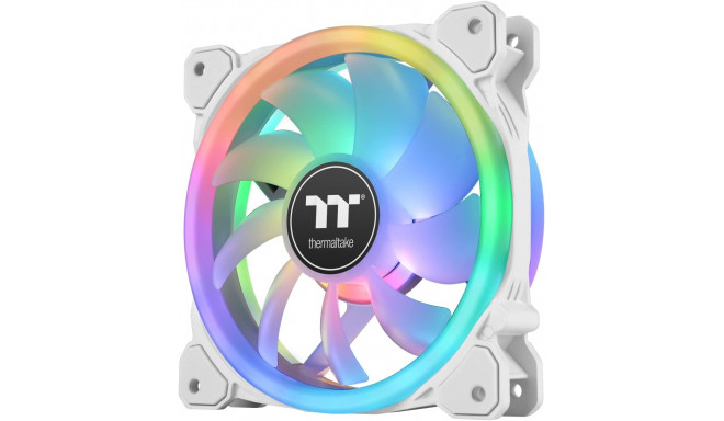 Thermaltake SWAFAN 12 RGB Radiator Fan TT Premium Edition White (3-Fan Pack), case fan (white, 3-pac