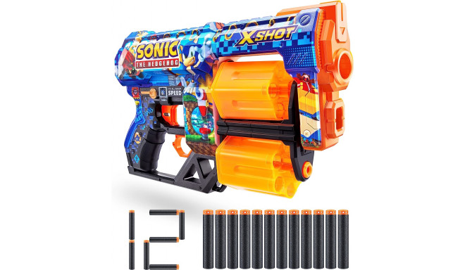 ZURU X-Shot Skins - Dread Sonic, dart blaster