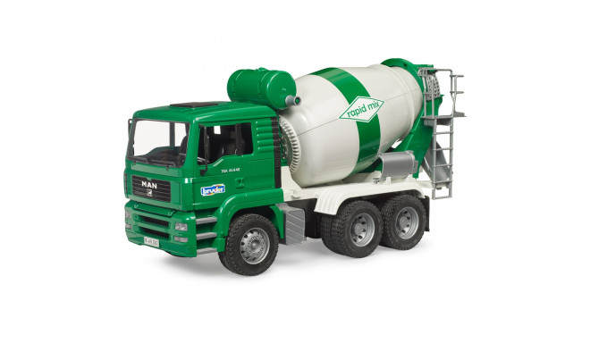 Bruder toy car MAN TGA Cement Truck Rapid Mix