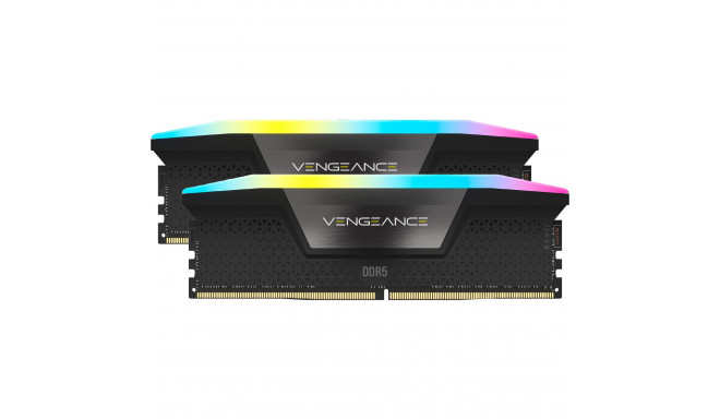 Corsair DDR5 32GB 6000 CL 36 (2x 16 GB) dual kit, RAM (black,  CMH32GX5M2E6000C36, Vengeance RAM Photopoint