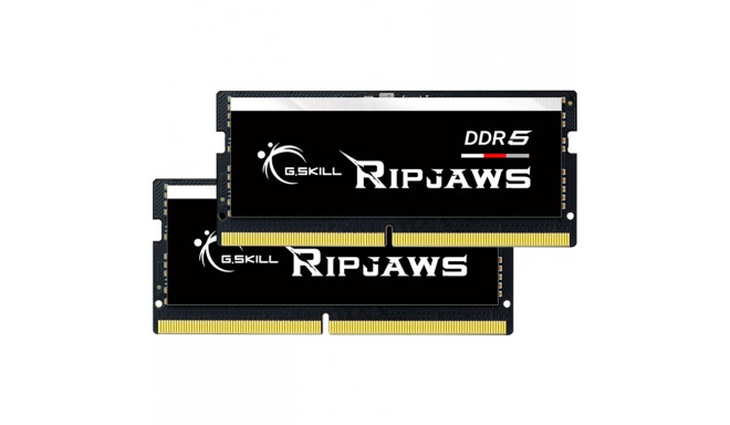G.Skill DDR5 - 32GB - 5600 - CL - 40 (2x 16 GB) dual kit, RAM (black, F5-5600S4040A16GX2-RS, Ripjaws