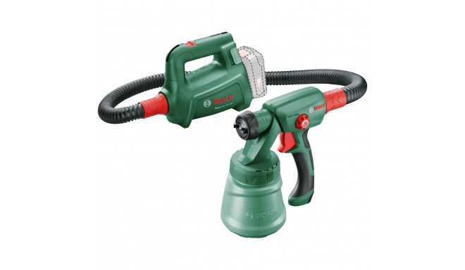 Bosch cordless paint spraying system EasySpray 18V-100 BARETOOL, spray gun (green/black, without bat