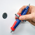 KNIPEX pin switch cabinet key 00 11 07, socket wrench (blue/red, length 145 mm)