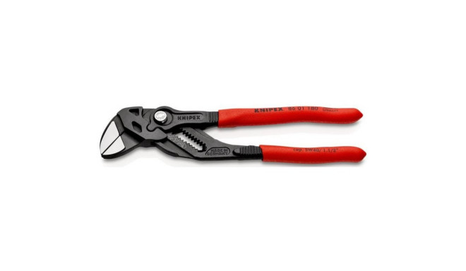 KNIPEX pliers wrench 86 01 180 (red, length 180m, 15-fold adjustable)