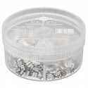 KNIPEX assortment box 97 99 910 with uninsulated ferrules, cable sleeve (transparent, 1,900 pieces)