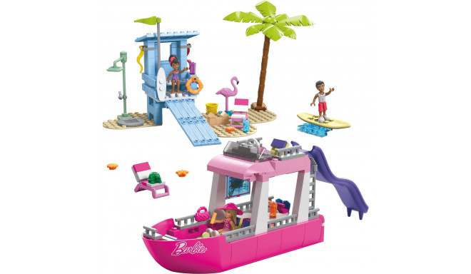 Mattel MEGA Barbie Dream Boat Construction Toy