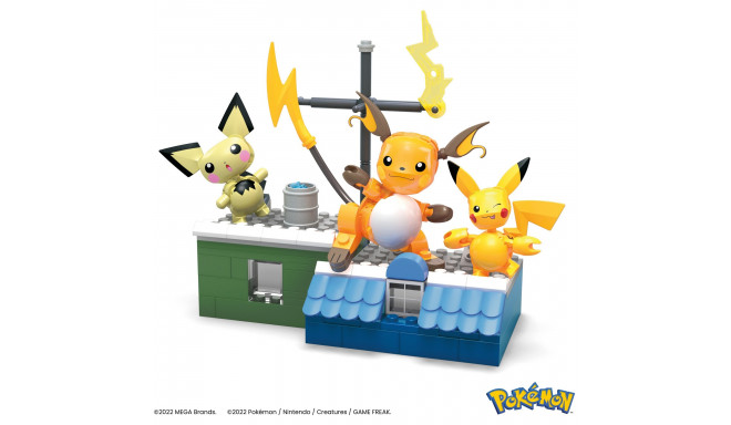 Mattel MEGA Pokémon Pikachu Evolution Set Construction Toy