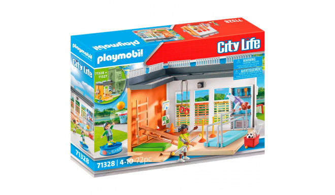 PLAYMOBIL 71328 City Life Extension Gymnasium Construction Toy