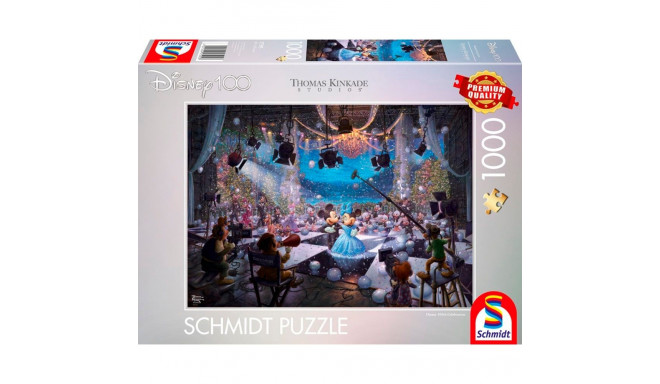 Schmidt Spiele Thomas Kinkade Studios: Disney 100th Celebration Special Edition 1, Jigsaw Puzzle (10