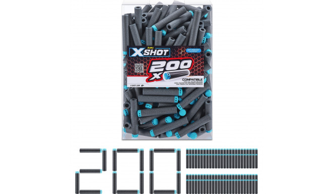 ZURU X-Shot 200 pack refill darts, dart blaster