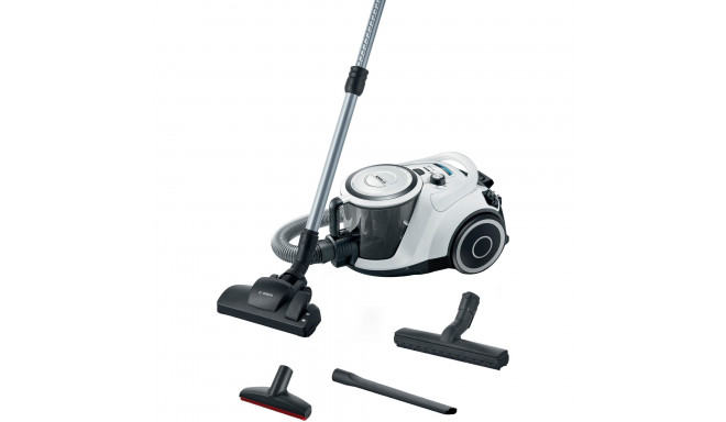 Bosch Series 6 BGC41XALL, floor vacuum cleaner (white)