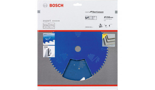 Bosch circular saw blade Expert for Fiber Cement, 165mm, 4Z (bore 30mm, for chop & miter saws)