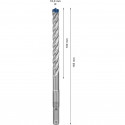 Bosch Expert hammer drill SDS-plus-7X, 10mm, 30 pieces (working length 100mm)