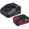 Einhell lawnmower and trimmer set GE-CM 18/33 Li, 18Volt (red/black, Li-ion battery 4.0Ah)