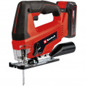 Einhell cordless jigsaw TC-JS 18 Li (red/black, Li-ion battery 2.5Ah, E-Box Basic case)