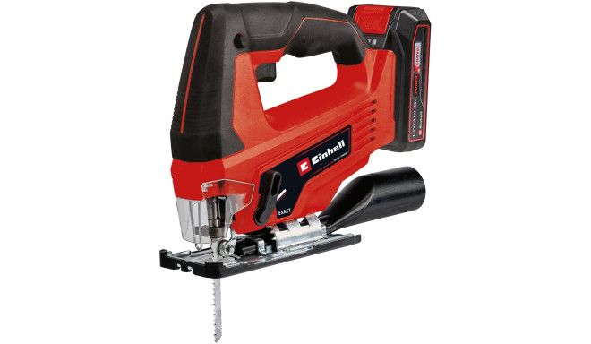 Einhell cordless jigsaw TC-JS 18 Li (red/black, Li-ion battery 2.5Ah, case E-Box Basic)