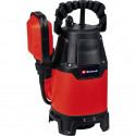 Einhell dirty water pump GC-DP 3325, submersible / pressure pump (red / black, 330 watts)