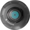GARDENA sprinkler system pop-up sprinkler MD180 (black/gray, spray distance 5.5 to 7.5 meters)