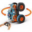 Hot Wheels R/C MT Transf. Rhinomite, RC (black/orange, incl. Hot Wheels Monster Truck Race Ace in 1: