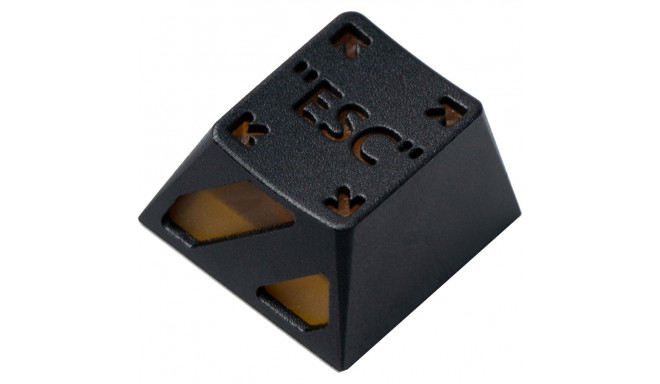 Keychron ESC Aluminum Alloy Artisan Keycap (black/orange)