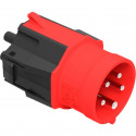 NRGkick plug attachment 16A - 5-pin, max. 11kW, adapter (black/red, for NRGkick charging unit)