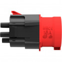 NRGkick plug attachment 16A - 5-pin, max. 11kW, adapter (black/red, for NRGkick charging unit)