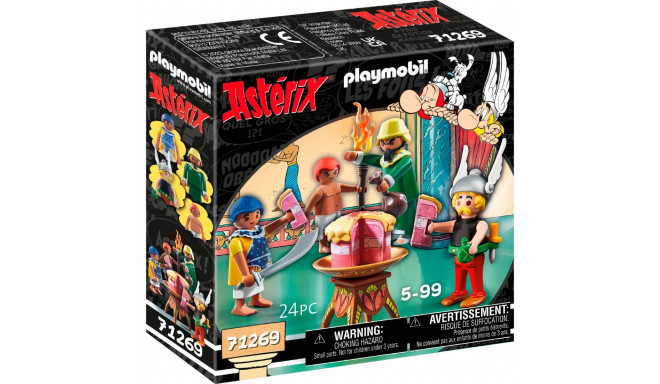 PLAYMOBIL 71269 Asterix Pyradonis' Poisoned Cake Construction Toy