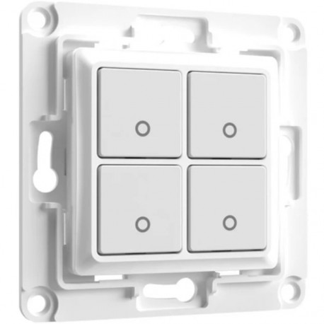 Shelly Wall Switch 4, push button (white)