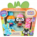 Spin Master Brave Bunnies - Treasure hunt with Boo rabbit and tiger, toy figure (with 2 action figur