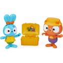 Spin Master Brave Bunnies - Treasure hunt with Boo rabbit and tiger, toy figure (with 2 action figur